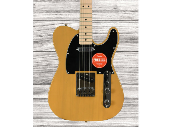 Fender Squier Affinity Series Maple Fingerboard Black Pickguard Butterscotch Blonde Fender Squier Affinity Series Maple Fingerboard Black Pickguard Butterscotch Blonde